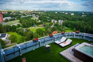 Фотографии Апартаменты Amazing 22-23floor Penthouse City view г. Рига (Латвия) №3 Фото Апартаменты Amazing 22-23floor Penthouse City view г. Рига 3