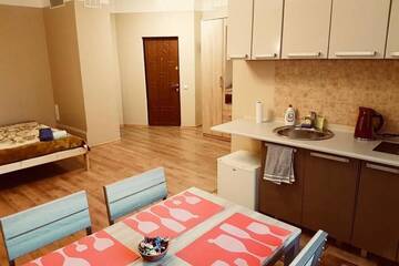 Фотографии Апартаменты Bright and cozy studio in city centre г. Рига (Латвия) №1 Фото Апартаменты Bright and cozy studio in city centre г. Рига 1