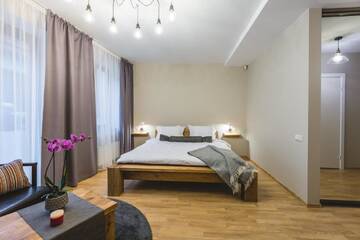 Фото номера Улучшенный номер-студио Апартаменты Bearsleys Blacksmith Apartments г. Рига 7