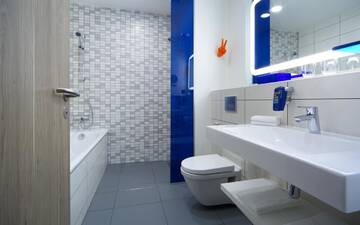 Фото номера Апартаменты с 2 спальнями и террасой Апарт-отели Park Inn by Radisson Residence Riga Barona г. Рига 3