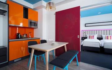 Фото номера Апартаменты с 1 спальней Апарт-отели Park Inn by Radisson Residence Riga Barona г. Рига 7
