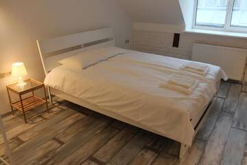 Фото номера Апартаменты с 3 спальнями Апартаменты Three-Bedroom Apartment on Peldu 19 г. Рига 42
