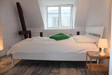 Фото номера Апартаменты с 3 спальнями Апартаменты Three-Bedroom Apartment on Peldu 19 г. Рига 39