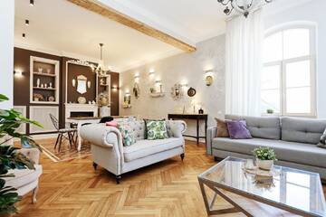 Фото номера Улучшенные апартаменты с 1 спальней Апартаменты Riga Old Town Jāņa Sēta Residence г. Рига 8