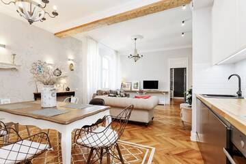 Фото номера Улучшенные апартаменты с 1 спальней Апартаменты Riga Old Town Jāņa Sēta Residence г. Рига 15