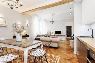 Фото номера Улучшенные апартаменты с 1 спальней Апартаменты Riga Old Town Jāņa Sēta Residence г. Рига 32