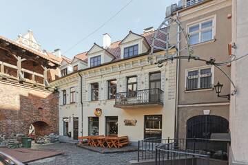 Фото номера Апартаменты с 1 спальней Апартаменты Riga Old Town Jāņa Sēta Residence г. Рига 19
