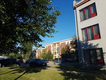 Фото номера Апартаменты с 1 спальней Апартаменты Riga airport Apartment г. Рига 8