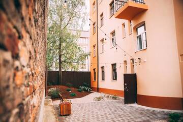 Фото номера Апартаменты с 1 спальней Апартаменты Charming Latvian classic style apartment г. Рига 14
