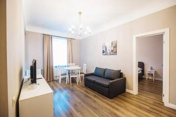 Фото номера Апартаменты с 1 спальней Апартаменты Charming Latvian classic style apartment г. Рига 22