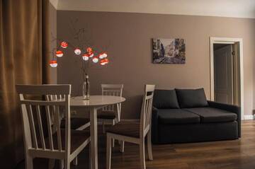 Фото номера Апартаменты с 1 спальней Апартаменты Charming Latvian classic style apartment г. Рига 27