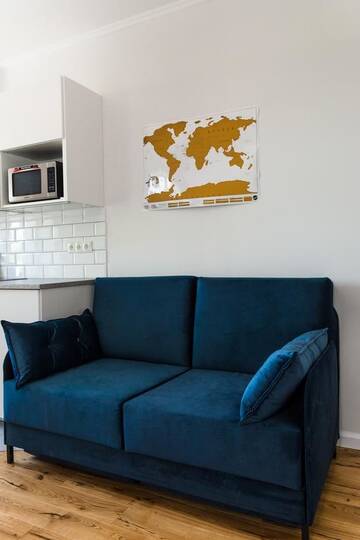 Фото номера Апартаменты с 1 спальней Апартаменты Cozy studio apartment in the center of Riga г. Рига 8