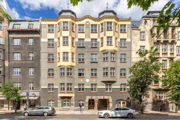 Фото номера Апартаменты с 1 спальней Апартаменты Valdemāra Apartment г. Рига 43