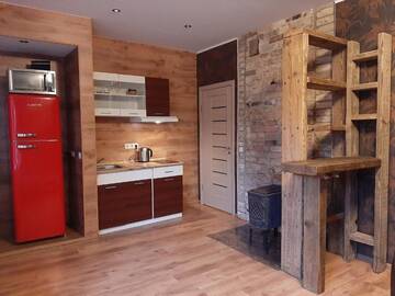 Фото номера Апартаменты - 1-й этаж Апартаменты Champêtre Park View Studios г. Рига 2