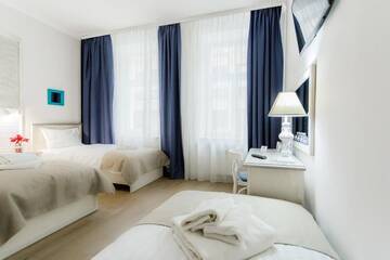 Фото номера Трехместный номер Апарт-отели Stabu Sēta Residence г. Рига 4