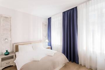 Фото номера Двухместный номер с 1 кроватью Апарт-отели Stabu Sēta Residence г. Рига 2