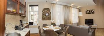 Фото номера Улучшенные апартаменты Апартаменты Baltic Amber in Diplomatic District &amp; Free Parking г. Рига 11