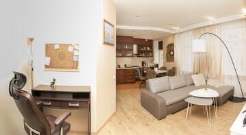 Фото номера Улучшенные апартаменты Апартаменты Baltic Amber in Diplomatic District &amp; Free Parking г. Рига 19