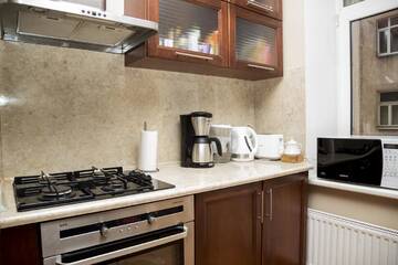 Фото номера Улучшенные апартаменты Апартаменты Baltic Amber in Diplomatic District &amp; Free Parking г. Рига 24