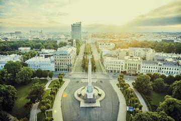Фото номера Апартаменты Делюкс Апартаменты Residential home in Riga near Agenskalna Quarter. г. Рига 28