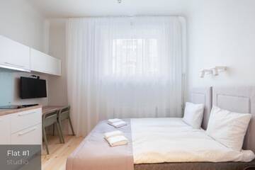 Фото номера Апартаменты - 1-й этаж Апартаменты Dandelion Apartments Stabu г. Рига 18