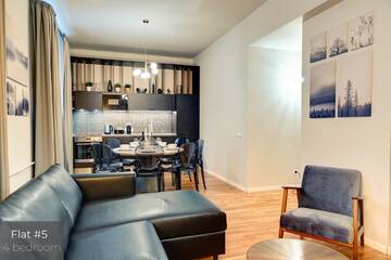 Фото номера Апартаменты - 1-й этаж Апартаменты Dandelion Apartments Stabu г. Рига 3