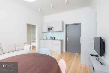 Фото номера Апартаменты - 1-й этаж Апартаменты Dandelion Apartments Stabu г. Рига 5