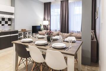 Фото номера Апартаменты с 4 спальнями Апартаменты Bearsleys Archers Apartments г. Рига 13