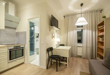 Фото номера Апартаменты Апартаменты Renovated apartment in Riga center г. Рига 17