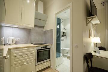 Фото номера Апартаменты Апартаменты Renovated apartment in Riga center г. Рига 14