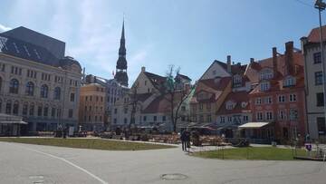 Фото номера Апартаменты-студио Апартаменты City Inn Riga Apartment, Old Town Liberty promenade with parking г. Рига 32