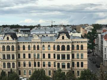 Фото номера Двухместный номер Делюкс с 1 кроватью Хостелы Euro Hostel г. Рига 7
