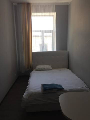 Фото номера Двухместный номер Делюкс с 1 кроватью Хостелы Euro Hostel г. Рига 13