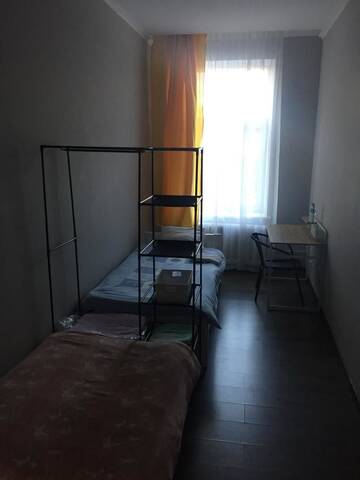 Фото номера Кровать в общем номере с 4 кроватями Хостелы Euro Hostel г. Рига 3