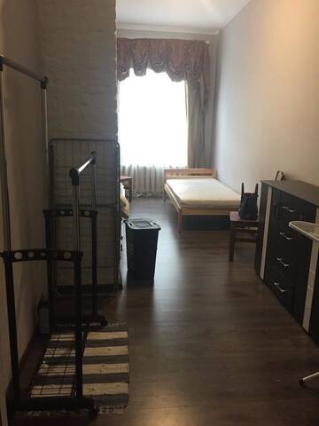 Фото номера Стандартный одноместный номер Хостелы Euro Hostel г. Рига 8