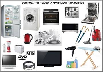Фото номера Апартаменты с 1 спальней Апартаменты Tomsona Apartment Riga Center г. Рига 46