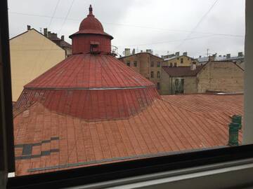 Фото номера Четырехместный номер с общей ванной комнатой Хостелы Smart hostel center г. Рига 3