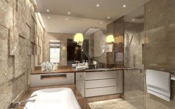 Фото номера Улучшенный двухместный номер с 1 кроватью Отель Grand Hotel Kempinski Riga г. Рига 6