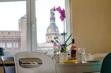 Фото номера Апартаменты с 2 спальнями Апартаменты City Inn Riga Apartment, Old Town, River view with parking г. Рига 19