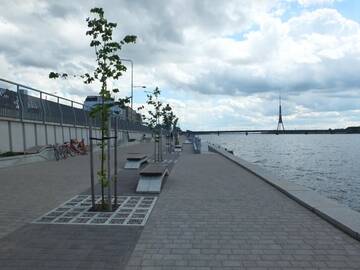 Фото номера Апартаменты с 2 спальнями Апартаменты Riverside Promenade Apartment г. Рига 16
