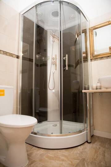 Фото номера Двухместный номер с 1 кроватью Апарт-отели Nika Apart Hotel г. Рига 12