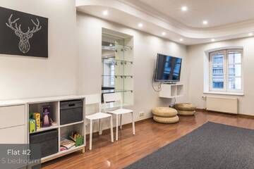 Фото номера Апартаменты с 5 спальнями и балконом Апартаменты Dandelion Apartments Lāčplēša г. Рига 3