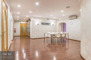 Фото номера Апартаменты с 5 спальнями и балконом Апартаменты Dandelion Apartments Lāčplēša г. Рига 6