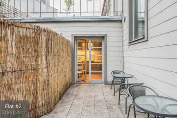 Фото номера Апартаменты с 5 спальнями и балконом Апартаменты Dandelion Apartments Lāčplēša г. Рига 8