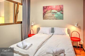 Фото номера Апартаменты с 2 спальнями и террасой Апартаменты Dandelion Apartments Lāčplēša г. Рига 5