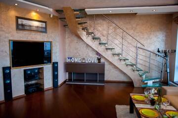 Фото номера Двухуровневые апартаменты Апартаменты Amazing 22-23floor Penthouse City view г. Рига 52