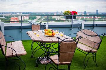 Фото номера Двухуровневые апартаменты Апартаменты Amazing 22-23floor Penthouse City view г. Рига 62