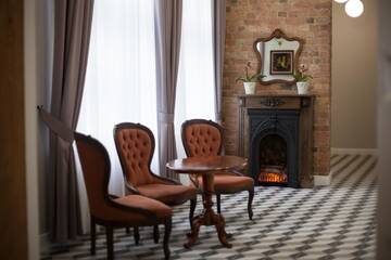 Фото номера Улучшенные апартаменты Апарт-отели Sherlock Art Hotel г. Рига 4