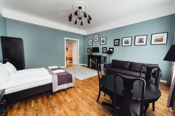 Фото номера Улучшенный номер Апарт-отели Sherlock Art Hotel г. Рига 5
