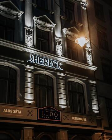 Фото Апарт-отели Sherlock Art Hotel г. Рига 3